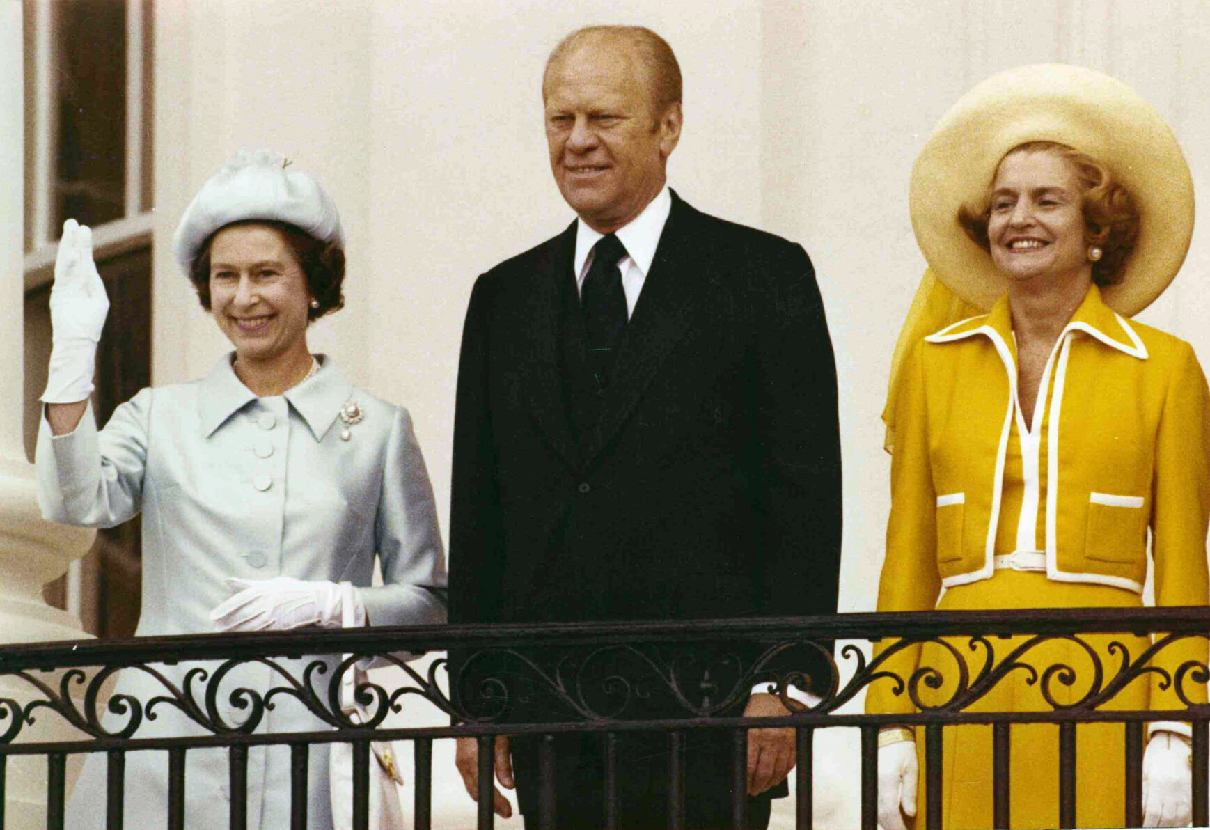 1976: Queen Elizabeth II and President Gerald Ford